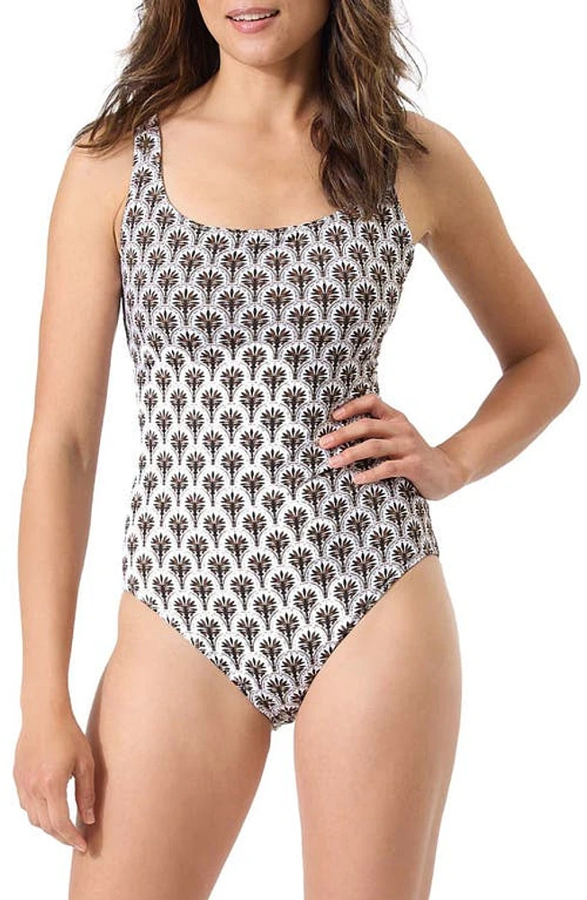 Tommy Bahama Playa Brava Reversible One-Piece Swimsuit at Nordstrom,