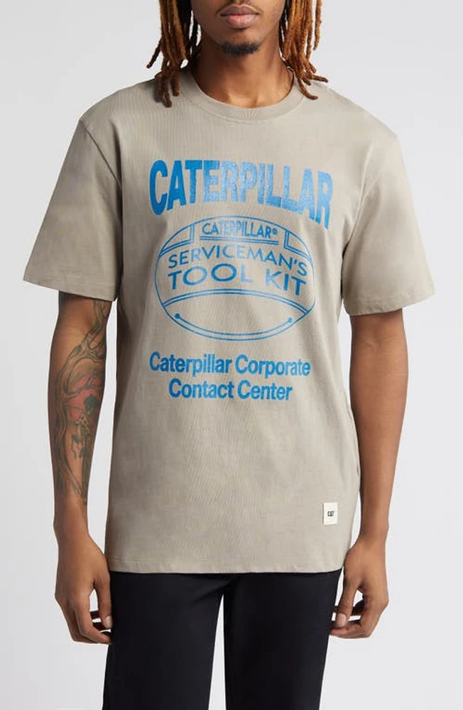 CAT WWR Tool Kit Graphic T-Shirt Chateau Grey at Nordstrom,