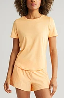 zella Motivate Perforated Crewneck T-Shirt at Nordstrom,