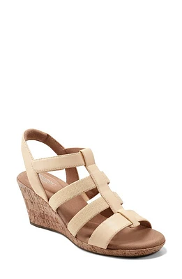 Rockport Blanca Strappy Wedge Sandal Sundress Synthetic at Nordstrom,