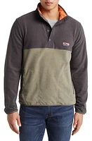 Faherty Low Pile Fleece Popover Jacket at Nordstrom,