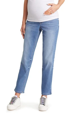 1822 Denim Re:Denim Over the Bump Ankle Straight Leg Maternity Jeans Kinsley at Nordstrom,