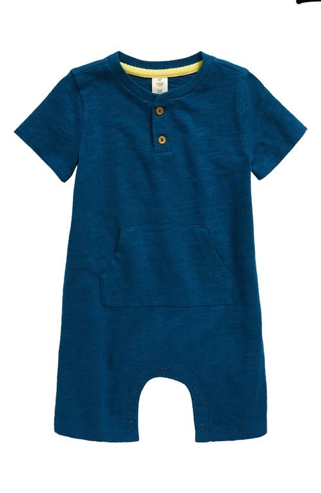 Tucker + Tate Henley Pocket Romper at Nordstrom,