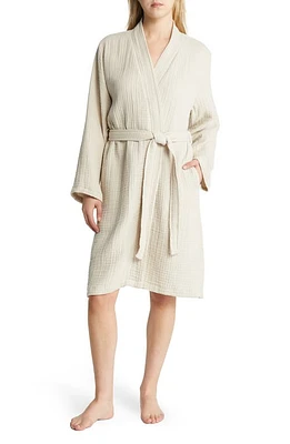 Parachute Gender Inclusive Cloud Cotton Robe in Bone at Nordstrom