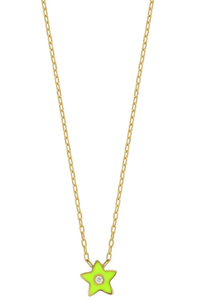 Bony Levy Icon Diamond Star Pendant Necklace in 18K Yellow Gold at Nordstrom