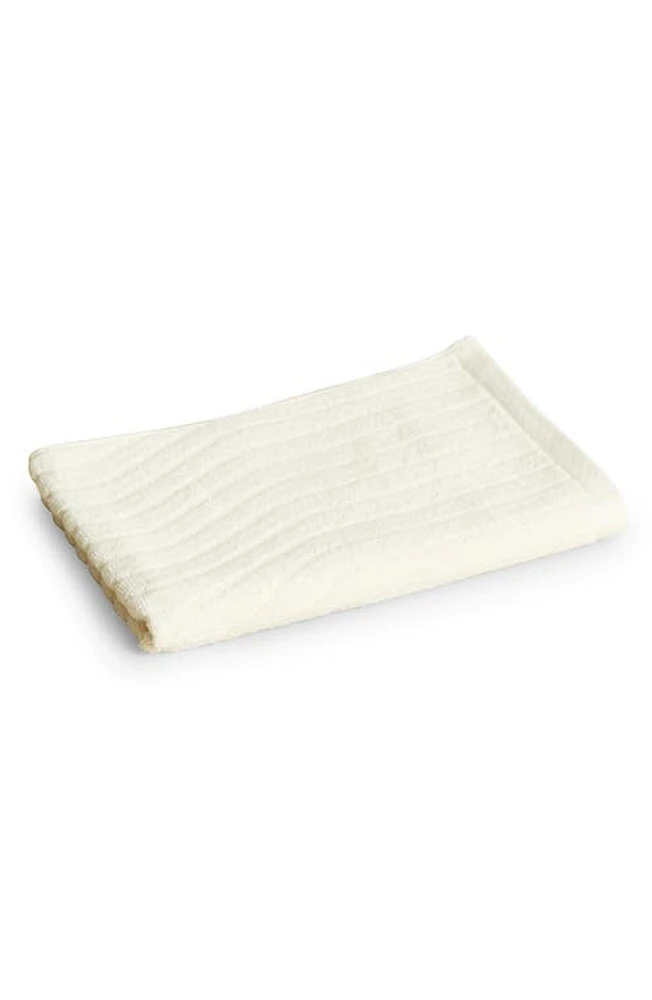 BAINA Virginia Organic Cotton Hand Towel in Ivory at Nordstrom