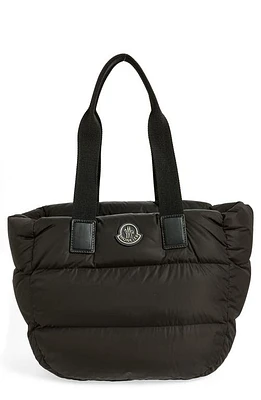 Moncler Caradoc Puffer Tote in Black at Nordstrom