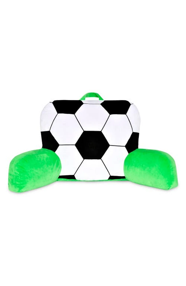 Iscream Soccer Lounge Pillow in Green at Nordstrom