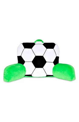 Iscream Soccer Lounge Pillow in Green at Nordstrom