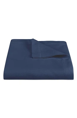 Matouk Elliot Coverlet in Navy at Nordstrom