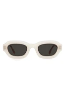 Isabel Marant 49mm Square Sunglasses in Ivory /Grey at Nordstrom