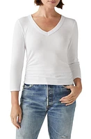 Michael Stars Enid Rib Crop Top White at Nordstrom,