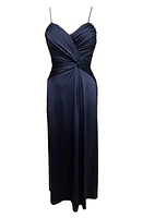 Julia Jordan Knot Front Gown Navy at Nordstrom,