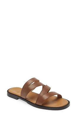 JM WESTON Double V Sandal Tan at Nordstrom,