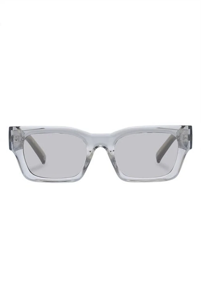 Le Specs Shmood 52mm Rectangular Sunglasses in Eucalyptus at Nordstrom