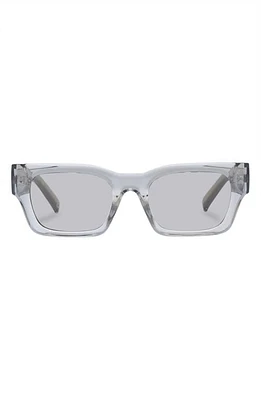 Le Specs Shmood 52mm Rectangular Sunglasses in Eucalyptus at Nordstrom