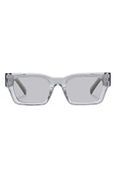 Le Specs Shmood 52mm Rectangular Sunglasses in Eucalyptus at Nordstrom