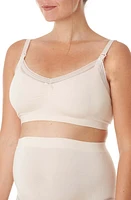 Cache Coeur Milk Seamless Wireless Maternity/Nursing Bra at Nordstrom,