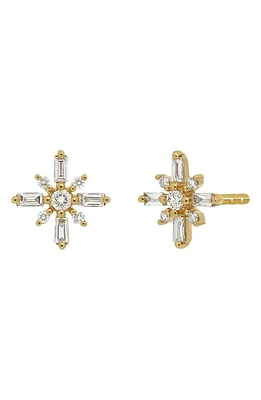 Bony Levy Simple Obsession Diamond Star Stud Earrings in 18K Yellow Gold at Nordstrom