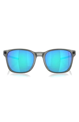 Oakley Ojector 55mm Prizm Polarized Irregular Sunglasses in Grey Smoke at Nordstrom