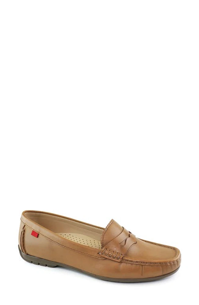 Marc Joseph New York Carrol Street 2.0 Penny Loafer Tan Burnished Napa at Nordstrom,