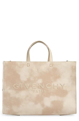 Givenchy Medium G-Tote Canvas Tote in Dusty Gold/tan at Nordstrom