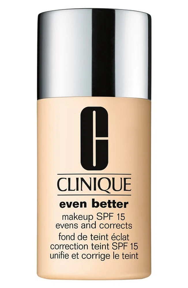 Clinique Even Better Makeup Broad Spectrum SPF 15 Foundation in 04 Bone at Nordstrom