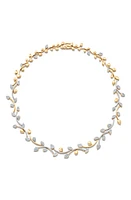 Sara Weinstock Lierre Pavé Diamond Pear Vine Necklace in Yellow Gold at Nordstrom