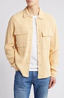 Closed Waffle Knit Button-Up Shirt Sahara Sand at Nordstrom,