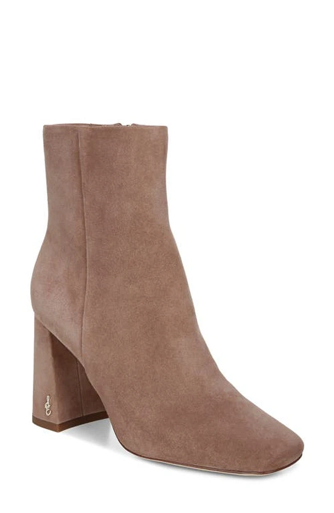 Sam Edelman Codie Square Toe Bootie in Praline at Nordstrom, Size 9