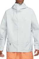 Nike ACG Storm-FIT Cascade Rains Packable Rain Jacket Photon Dust/Summit White at Nordstrom,