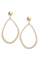 Nordstrom Hoop Drop Earrings in Gold at Nordstrom