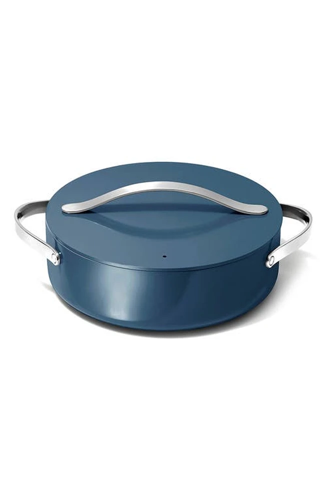 CARAWAY Nonstick Ceramic Rondeau Pan & Lid in Navy at Nordstrom