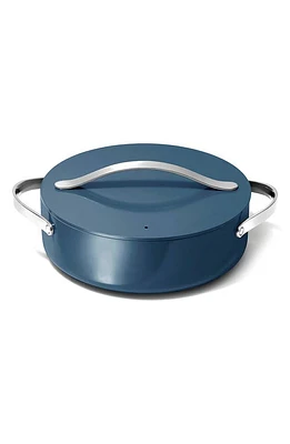 CARAWAY Nonstick Ceramic Rondeau Pan & Lid in Navy at Nordstrom