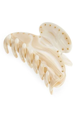 france luxe Studded Couture Jaw Clip in Alba at Nordstrom