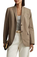 Reiss Hope Cotton Jacket Taupe at Nordstrom,