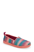 TOMS Kids' Alpargata Slip-On Sneaker Dark Pink at Nordstrom, M