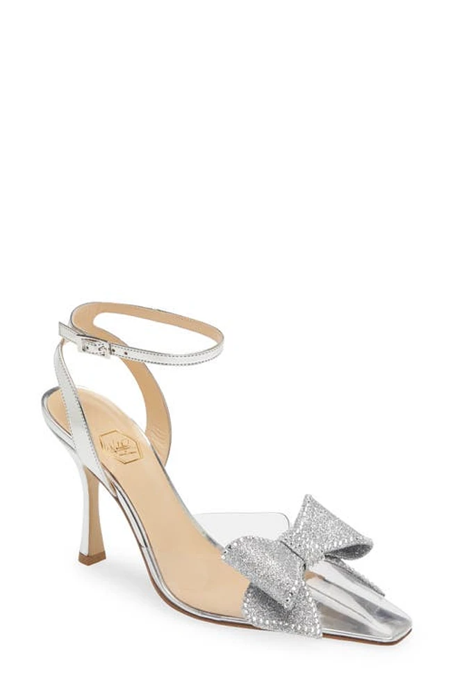 Nalebe Dimante Metallic Pump Silver at Nordstrom,