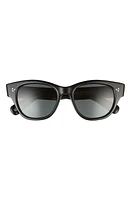 Oliver Peoples Eadie 51mm Polarized Pillow Sunglasses in Black at Nordstrom