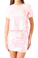 Endless Rose Sequin Top Pink at Nordstrom,