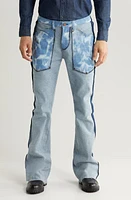 Monfrère Inside Out Two-Tone Jeans at Nordstrom,