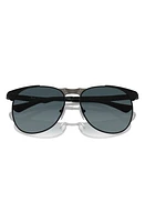 Persol 56mm Gradient Polarized Pilot Sunglasses in Black at Nordstrom