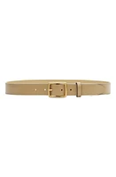 rag & bone Boyfriend Leather Belt Dune at Nordstrom,