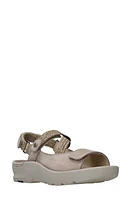 Wolky Lisse Slingback Platform Sandal Safari Nubuck at Nordstrom,