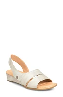 Børn Crista Slingback Sandal Light Gold Metallic at Nordstrom,