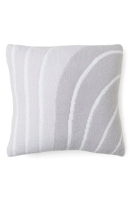 barefoot dreams CozyChic Endless Road Pillow in Silver Multi at Nordstrom, Size 20X20