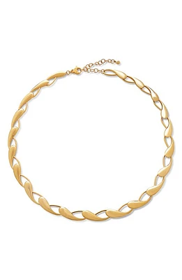 Monica Vinader Nura Choker Necklace in 18Ct Gold Vermeil/Ster Silver at Nordstrom