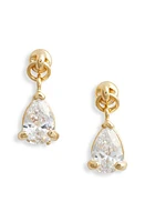 Child of Wild Teardrop Cubic Zirconia Stud Earrings in Gold at Nordstrom