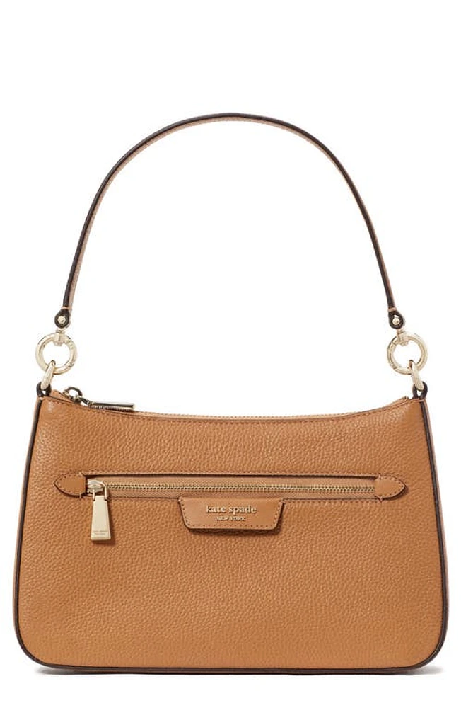 Kate Spade New York hudson pebbled leather medium shoulder bag in Bungalow at Nordstrom