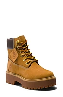 Timberland Stone Street Waterproof Platform Boot Wheat Nubuck at Nordstrom,